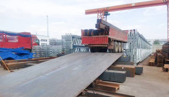 Objednávka klienta Malajsie — zátěžový test 45m Bailey Bridge